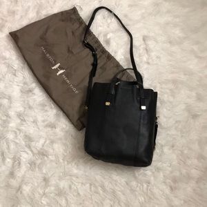 Halston Heritage black leather bag